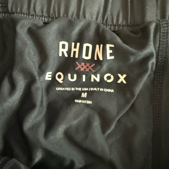 Rhone Equinox Shorts Mens Medium Blue 6.5" Lined Performance Active Gym Running - Picture 3 of 7